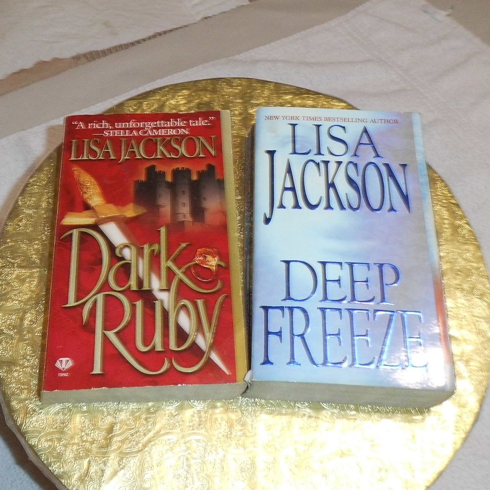 Books - (set/2) - Dark Ruby & Deep Freeze